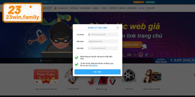 Xác minh tài khoản